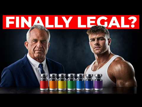 Talking-head video on peptide legislation and medicine news
